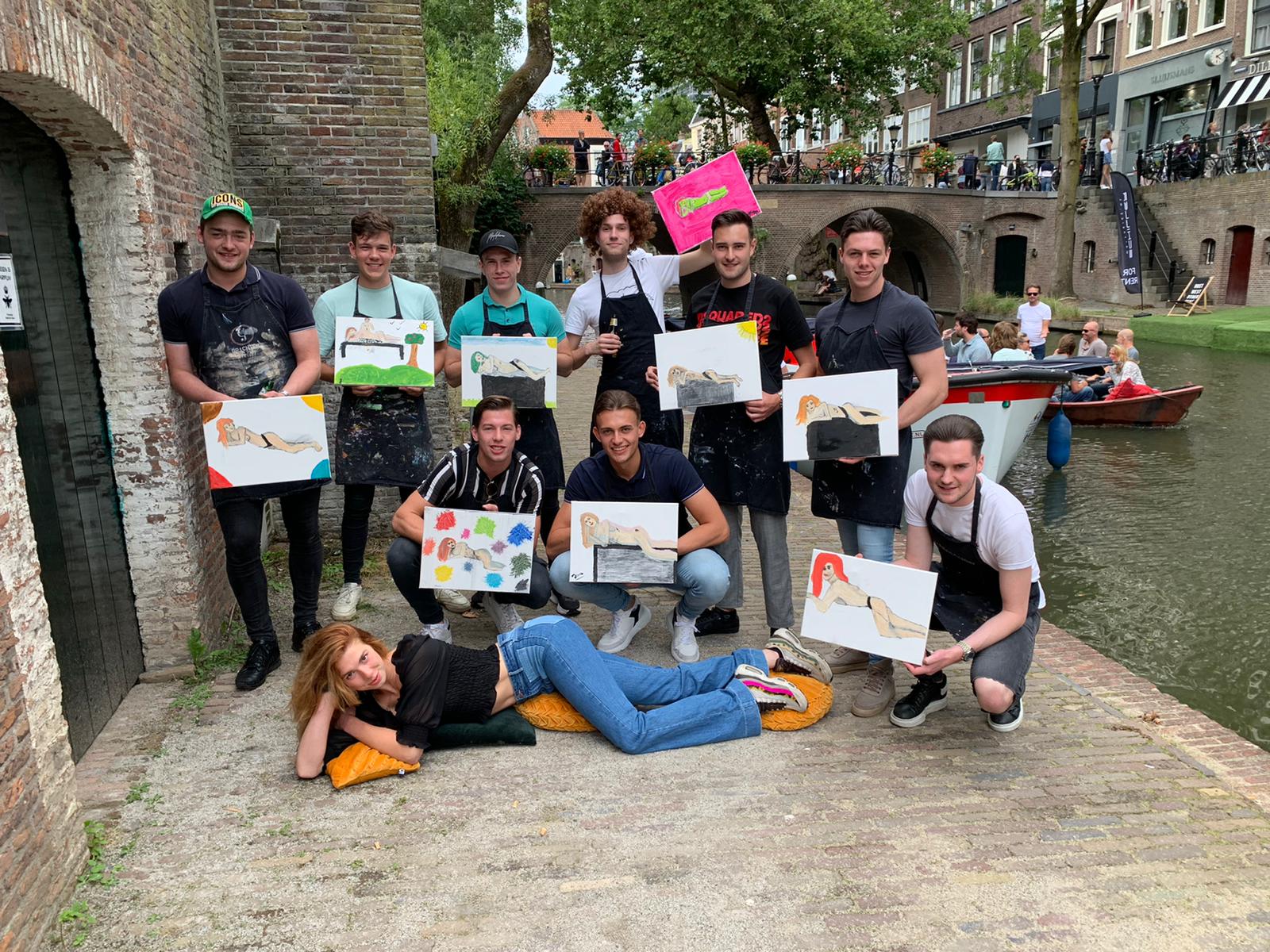 Naaktmodel schilderworkshop (€ 52,50 p.p.) - Afbeelding 2