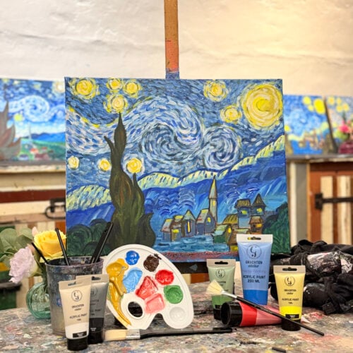 Inloop workshop Van Gogh -Starry Night schilderen