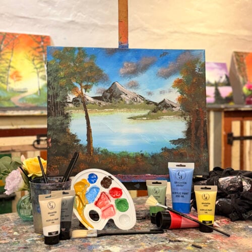 Bob Ross schilderworkshop (€47,50 p.p.)